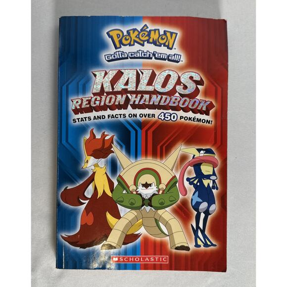 Pokemon: Kalos Region Handbook (Pokemon (Scholastic)) by Editorial, Scholastic, - Picture 1 of 6